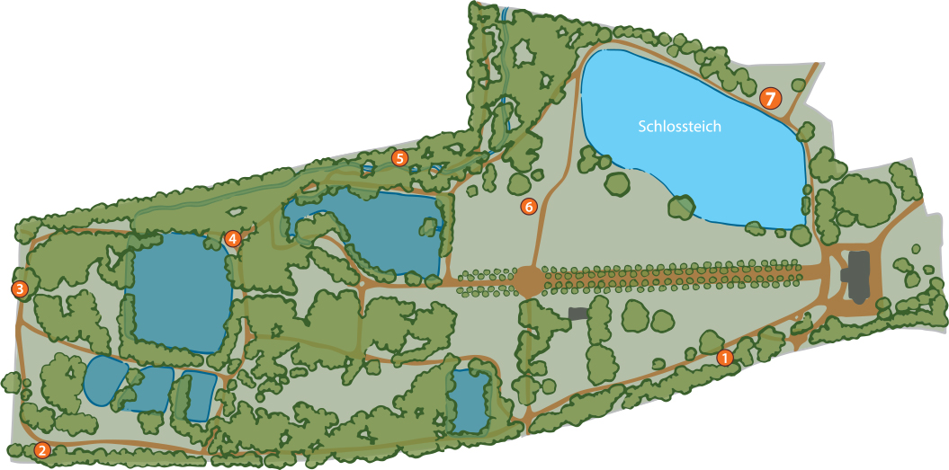 Plan Park Bendeleben Karte 7